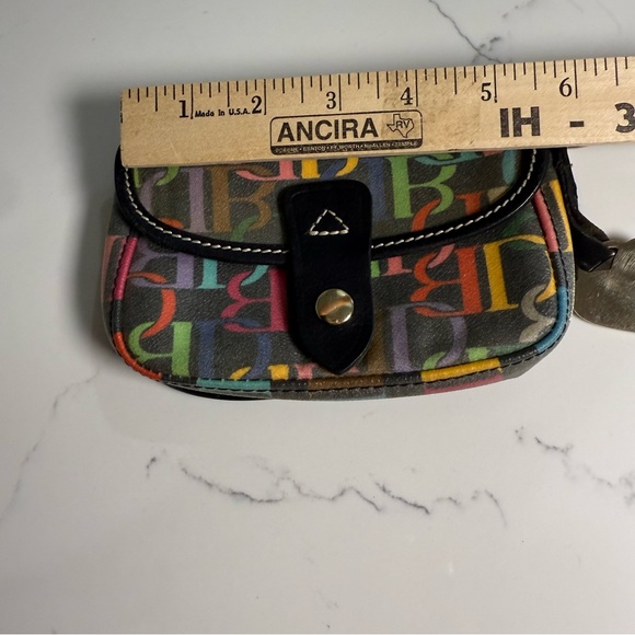 DOONEY & BOURKE Vintage Rainbow Scribble Wristlet - Picture 6 of 6